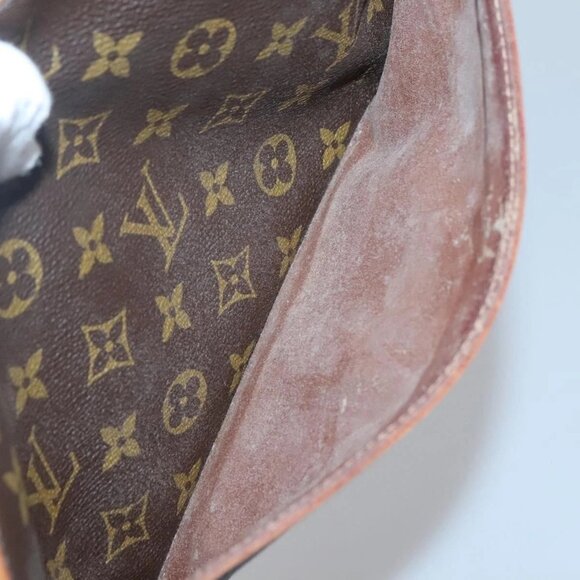 LOUIS VUITTON Monogram Compiegne 28 Clutch Bag M51845 LV Auth 139295 - Picture 12 of 16